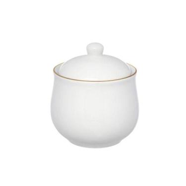 Imagem de Açucareiro Em Porcelana Royal Branco 300ml Haüskraft - HAUSKRAFT