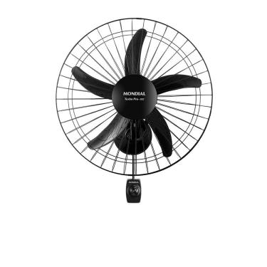 Imagem de Ventilador De Parede 50cm Mondial Turbo Pro Nvp 5 Pás 3 Velo Preto 110V