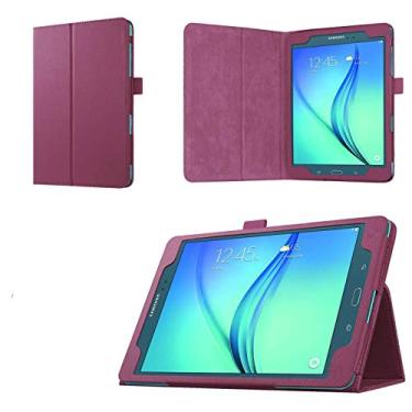 Imagem de Asng Capa para Samsung Galaxy Tab A 8.0 2015 - Capa fina dobrável com despertar/hibernar automático e alça para caneta Stylus para tablet Galaxy Tab A 8.0 SM-T350 versão 2015 (não serve para Tab A 8.0