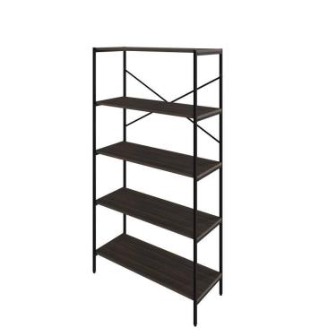 Imagem de Estante C/05 Prateleiras 152x80x33cm Tub Tueh1585 Nogal - Nogal /