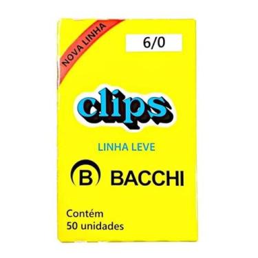 Imagem de Clips 6/0 galvanizado linha leve 50 un Bacchi