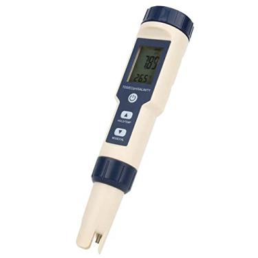 Imagem de Xixian 5 Em 1 PH Digital Portátil Temperatura de Salinidade TDS EC Medidor Multifuncional Detector de Testes de Qualidade água para Jardim, Casa, Laboratório, Fazenda, Aquário Com