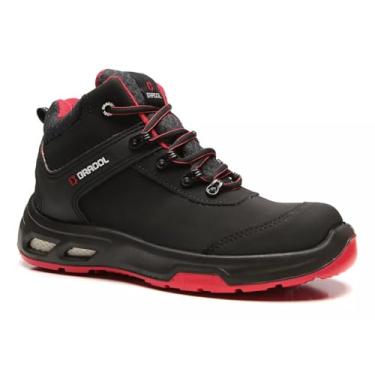 Imagem de Bota Botina Detroit Bico Composite Epi Macio Bracol (37, Preto)
