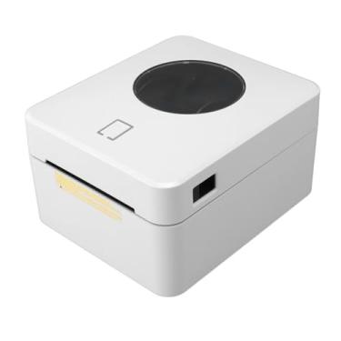 Imagem de Luocute Impressora de Etiqueta Térmica 110mm/s de Alta Velocidade 25-100mm 203 DPI Grau Comercial USB Remessa Printer para Janela para o OS X 100-240V para (Plugue nos EUA)