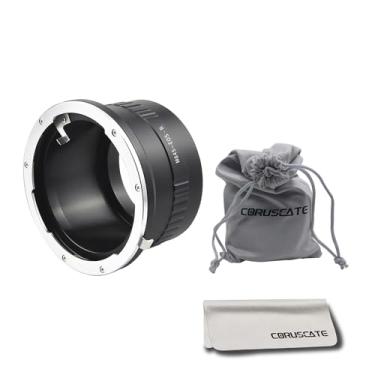 Imagem de Adaptador de lente EOS R M645, Mamiya 645 (M645) Mount Lens to EF/R Camera Body, compatível com EF R8, R50, R6 Mark II, R7, R10, R3, R5, R5C, EF R6, EF/R, RP+pano de limpeza de lente