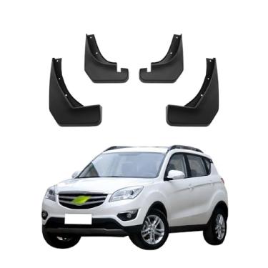 Imagem de 4 Pces Para-Lamas para Automóveis, Protetor de Lama Resistente do Respingo Plástico de Proteção Reforçada compatível com Changan CS35 Plus MK2 2012 2013 2014 2015 2016 2017 2018 2019