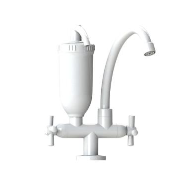 Imagem de 2268 ABS PURIFICADOR DE AGUA PIA COZ/BANCADA C31 1/4 V DN15 BRANCA PLASTIC S/BLISTER