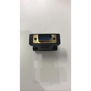 Imagem de Adaptador de vídeo VGA macho 15 pinos db15 RGB para DVI fêmea para GPU de vídeo, monitor, tv lcd Led plasma oled qled