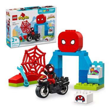 Imagem de Lego Duplo Marvel 24 Peças Aventura De Motocicleta Do Spin - 10424