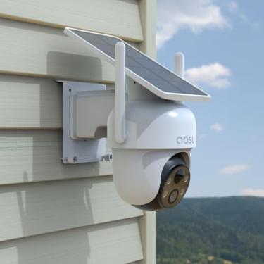 Imagem de Suporte universal de revestimento de vinil para câmera PTZ externa, compatível com eufy SoloCam S340/SoloCam E30, AOSU SolarCam D1 SE/Max, câmera Reolink Argus PT, ANSQUE GU01/SA01, Tapo C520WS/C510W