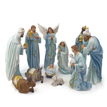 Imagem de Presépio Importado Resina 11 Peças 30 cm