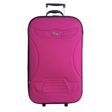 Imagem de Mala de Viagem 28Kg Para Despacho Forrada e Resistente (Pink)