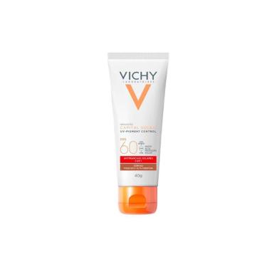 Imagem de Vichy Capital Soleil UV-Pigment Control FPS 60 5.0 Protetor Solar Facial Antimanchas 40g-Unissex
