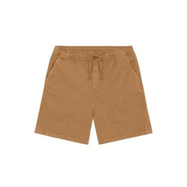 Imagem de Bermuda masculina em jeans master power Essendi - 36, Camel médio, 40