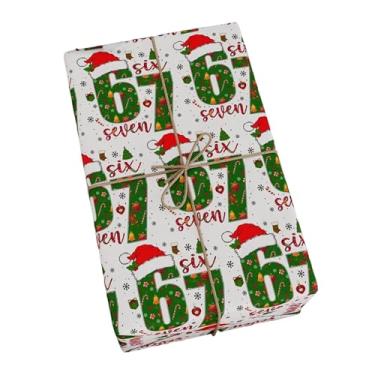 Imagem de CarpNettore Papel de Embrulho para Presentes de Natal, 51 X 89 Cm (20 X 35 Polegadas), Material de Embalagem para Flores, Papel de Embrulho para Presentes de ação, Style C