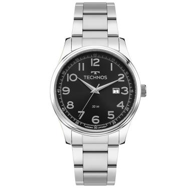 Imagem de Relógio Technos Masculino Steel Prata - 2115uch-1p