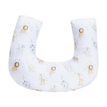 Imagem de Almofada De Amamentação Estampada Menino e Menina Com Zíper - 004 MARK