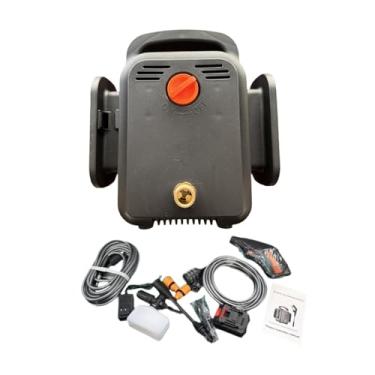 Imagem de Baoblaze Máquina de limpeza de pressão sem fio, portátil, máquina de lavar carro, lavadora elétrica para calçadas, cercas, carros, pátios, uso doméstico