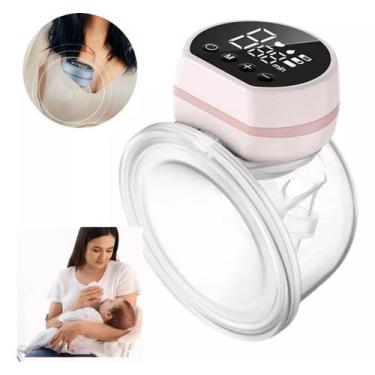 Imagem de Bomba De Tirar Leite Mama Portátil Bivolt Exclusivo Materno Elétrica M