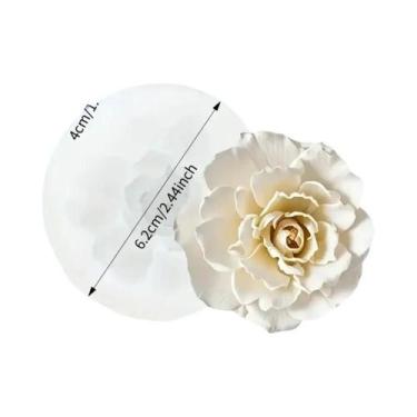 Imagem de Molde De Silicone 3D Para Flores Para Joias, Velas, Sabonetes, Decoraç