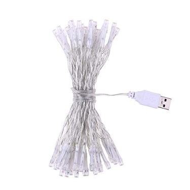 Imagem de Luz de Fio LED USB Fairy Lamp Luzes Decorativas para Decoração Ambiente Romântico em Casamento Casa Festa e Festival