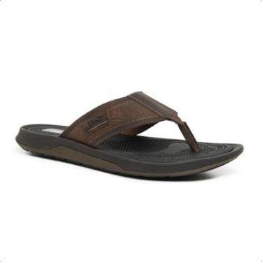 Imagem de Chinelo Masculino Ferracini Marrom com Solado em Borracha 1590M-Masculino