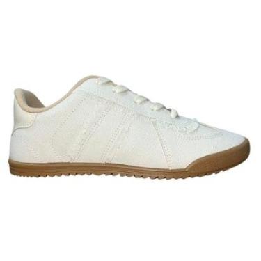 Imagem de Tênis Casual de Lona Feminino Moleca 5818.204 Branco-Feminino