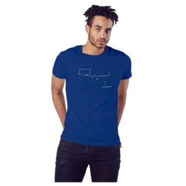Imagem de Camiseta Brasil Golaço do Tri Copa do Mundo 1970 - Novomanto, Azul, P