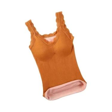 Imagem de Colete Térmico plus Size Para Mulheres, Roupa Térmica De Inverno, Top 