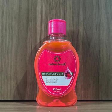 Imagem de Sabonete Líquido Corporal Rosa Mosqueta 220ml Nativa Brasil