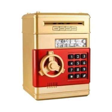 Imagem de Cofrinho Eletrônico Automático Com Senha De Caixa Eletrônica Para Econ