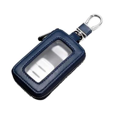 Imagem de Capa De Couro Para Chave De Carro, Suporte Universal Para Chave Inteli