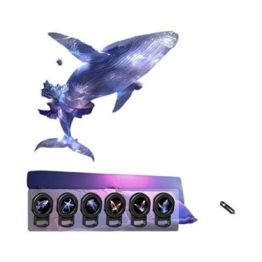 Imagem de Projetor LED USB Ajustável Com Luz Noturna, 3 a 4 Padrões Para Decoraç