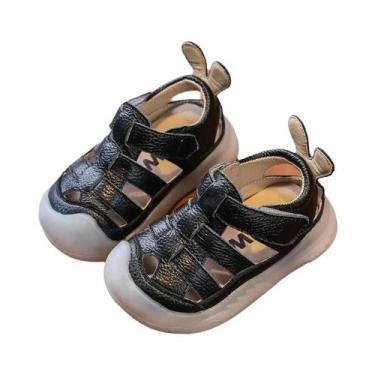Imagem de Sandálias De Couro Genuíno Para Bebês Meninas E Meninos, Calçados Casu