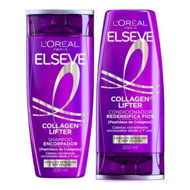 Imagem de Kit Shampoo e Condicionador Elseve Colágeno Lifter 200ml