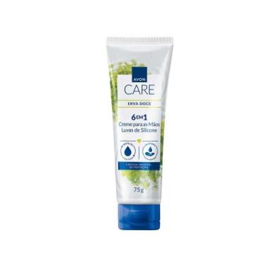 Imagem de Creme Hidratante Mãos Avon Care Silicone Erva Doce 75g