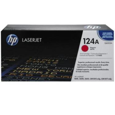 Imagem de Toner Laserjet HP Color Q6003ab 124a Magenta