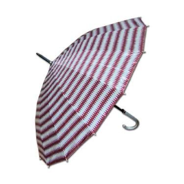 Imagem de Guarda Chuva Sombrinha Longa Auto Family Vinho Cód. 1418 - De Coração 