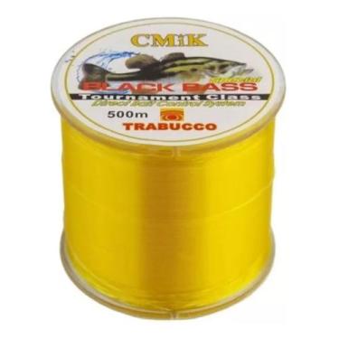 Imagem de Linha Monofilamento CMIK Black Bass 500 Metros - Várias Espessuras e C