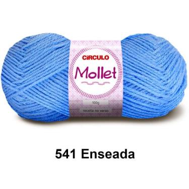 Imagem de Lã Fio Mollet Círculo 100g 200m Novelo - Tricô e Crochê 1/2, 541 - Ens