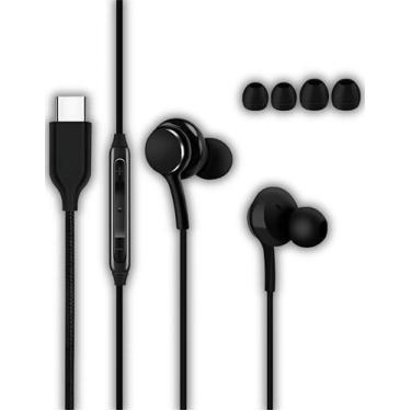 Imagem de Fone De Ouvido Tipo C Para Samsung A16 A17 A26 A36 A55 A56 - Agold