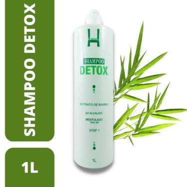 Imagem de Shampoo Detox Antiresíduos Broto de Bambu 1L - Hazany, Único, Incolor