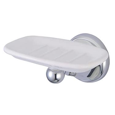 Imagem de Kingston Brass Saboneteira Metropolitana BA4815C, Cromado Polido, 13 cm