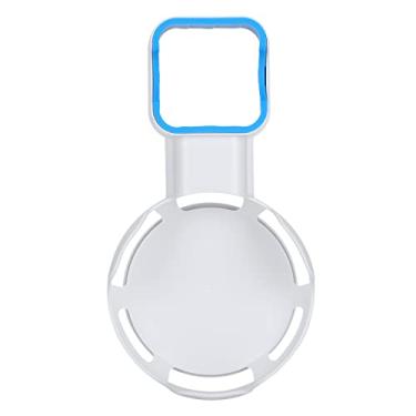 Imagem de Suporte de parede para tomada, suporte de parede com cabo para economizar espaço na sala de estar para quarto (branco)