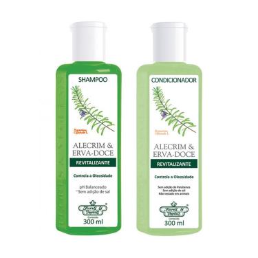 Imagem de Shampoo+condicionador Flores&Vegetais Alecrim E Erva Doce 