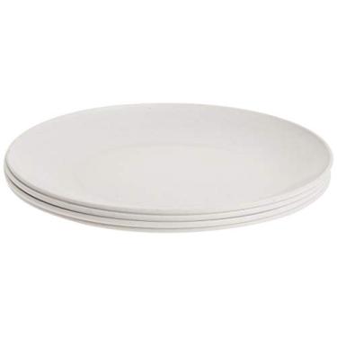 Imagem de Nordic Ware Pratos de polipropileno para micro-ondas, 25,4 cm, branco