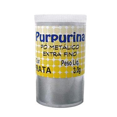 Imagem de Purpurina Importada Glitter em Frasco de 3,0 a 5,0 gramas Prata