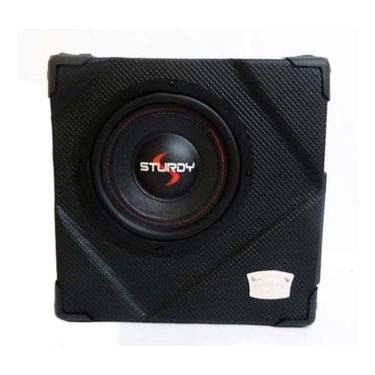 Imagem de Caixa Slim 8 Polegadas Sturdy Fitbox Amplificada 200W RMS