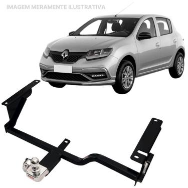 Imagem de Engate Reboque Rabicho Fixo Sandero 2007 ate 2014 450Kg