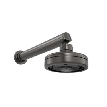 Imagem de Chuveiro Acqua Plus Com Tubo Parede Dark Antracite - Deca